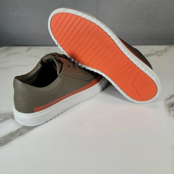 G-Star Raw Men's Rocup-II-LGO-M Sneakers Low-Top Shoes Geen/Orange Size 11 - Picture 12 of 12